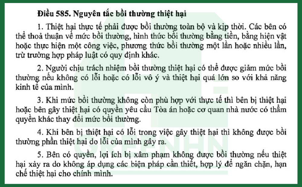 Thực hiện bồi thường cháy chung cư mini theo quy định pháp luật