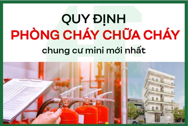 Quy định phòng cháy chữa cháy chung cư mini, nhà cho thuê [Mới nhất]
