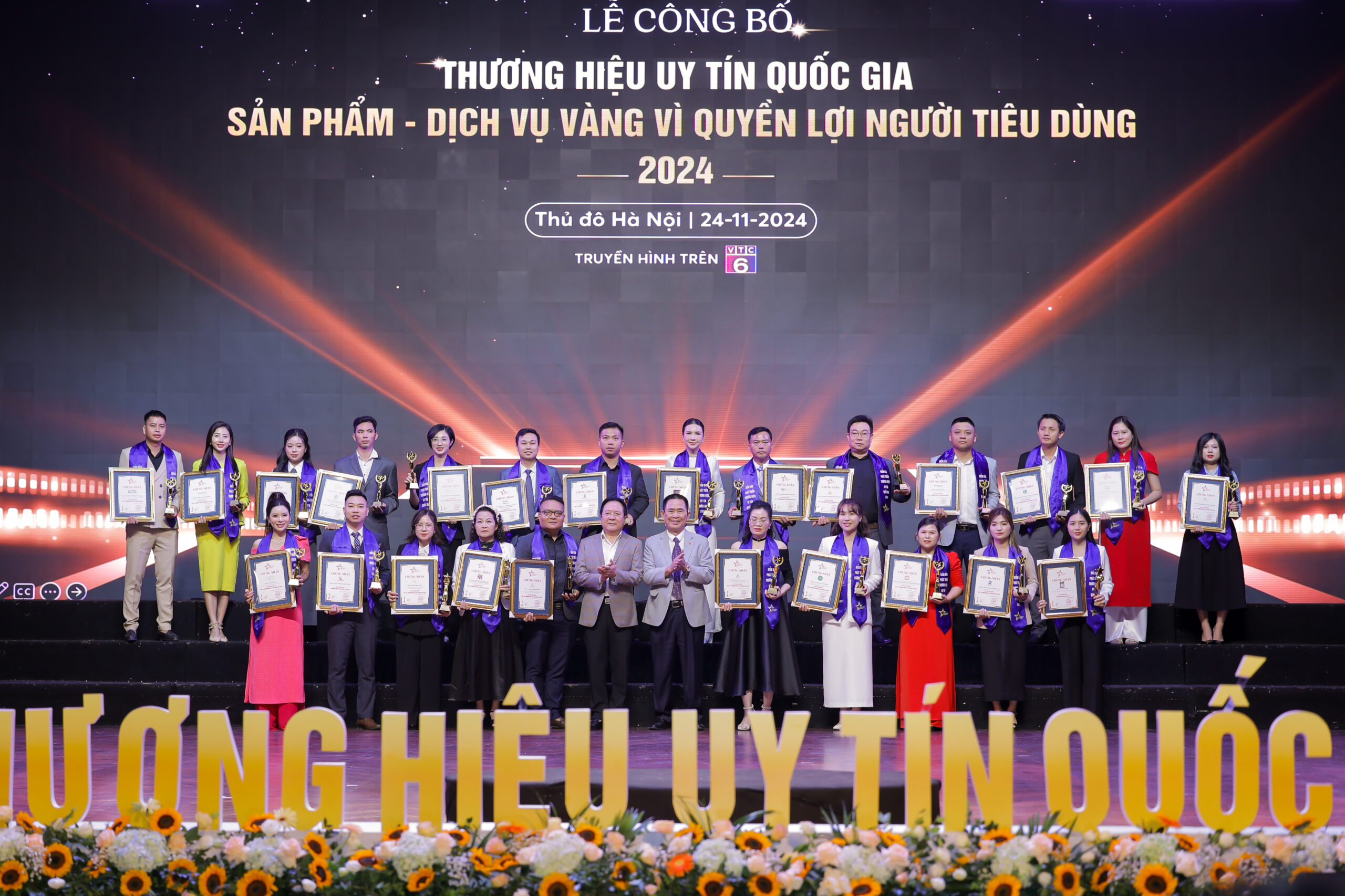 Vinh danh GreenHN top 10 thương hiệu uy tín quốc gia 2024