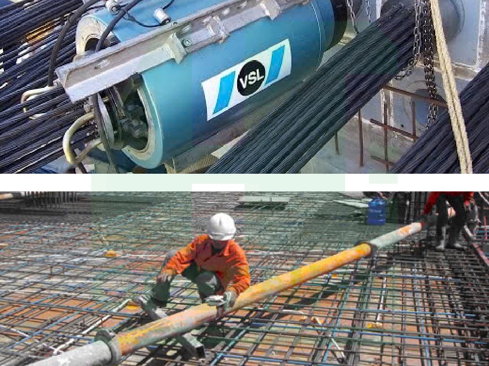 Thi công cáp dự ứng lực