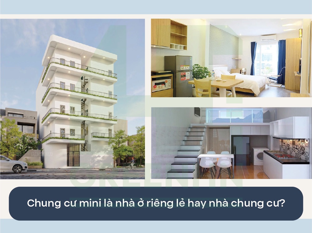 Chung cư mini là nhà ở riêng lẻ hay nhà chung cư