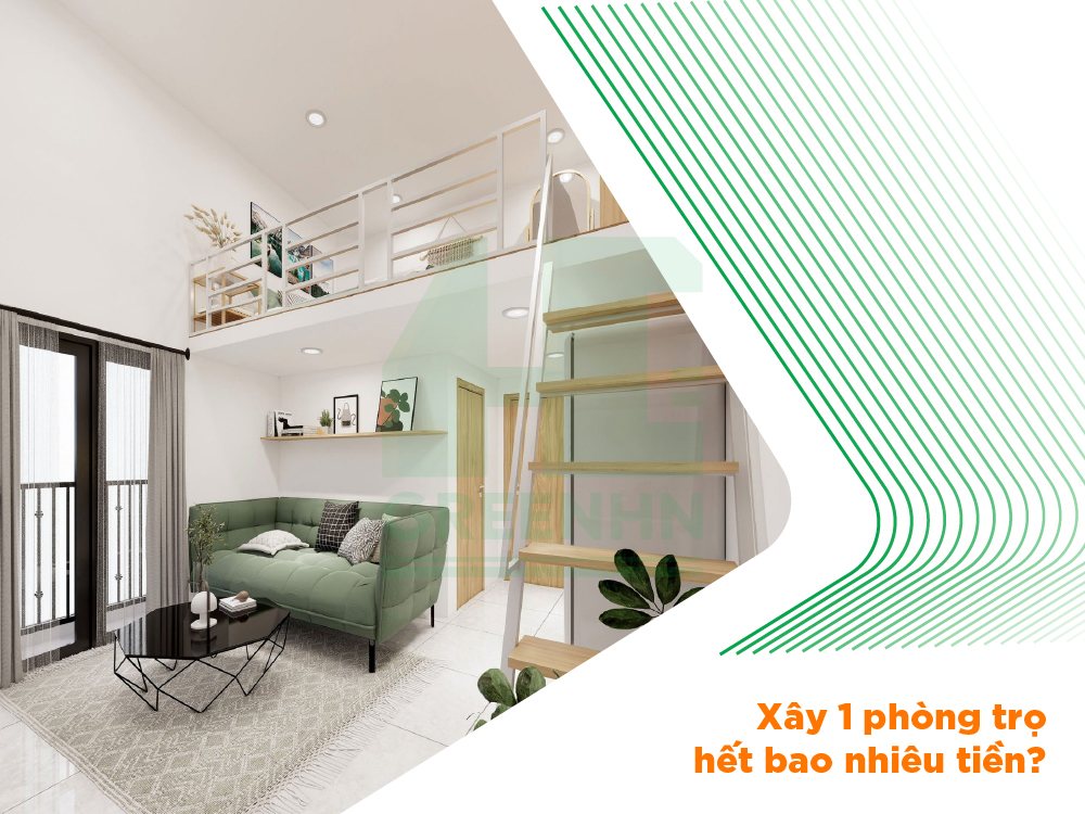Xây 1 phòng trọ hết bao nhiêu tiền?