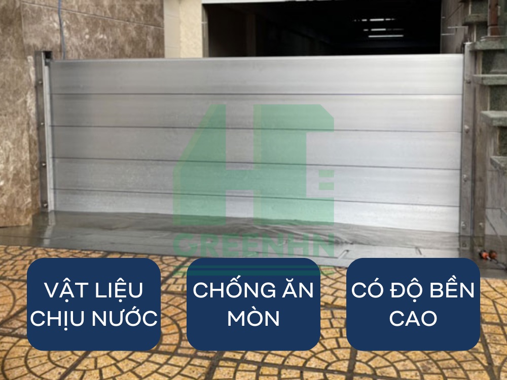 Chọn loại cửa chống ngập tầng hầm