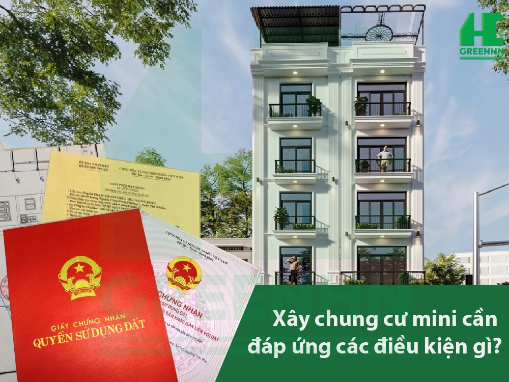 Xây nhà chung cư mini cần đáp ứng những điều kiện gì