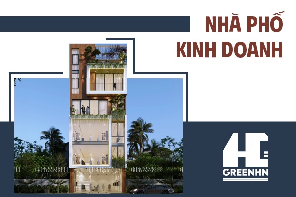 10+ mẫu thiết kế nhà phố kinh doanh đẹp dẫn đầu xu hướng