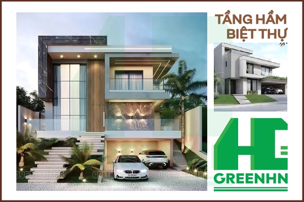15+ mẫu tầng hầm biệt thự đẹp, sang trọng theo xu hướng 2025