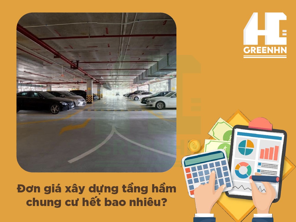 Giá xây dựng tầng hầm chung cư hết bao nhiêu?