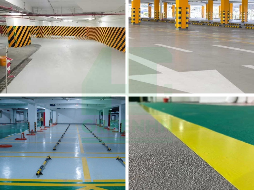 Công dụng của sơn kẻ vạch tầng hầm