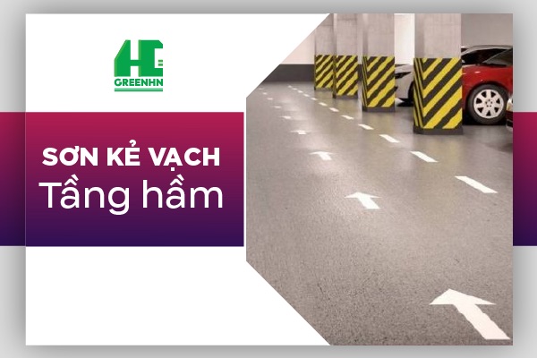 Sơn kẻ vạch tầng hầm: Công dụng, đặc điểm nổi bật và báo giá