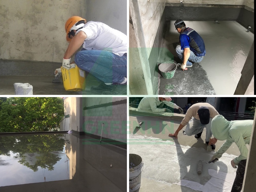 Xử lý chống thấm khi thi công sàn 