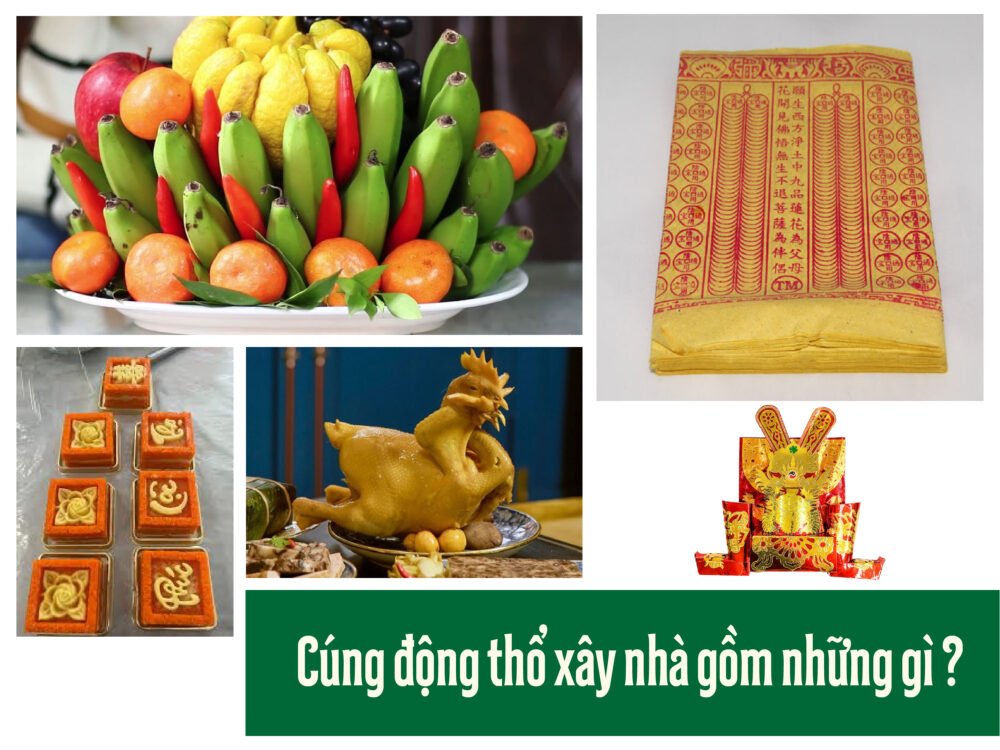 Cúng động thổ xây nhà gồm những gì