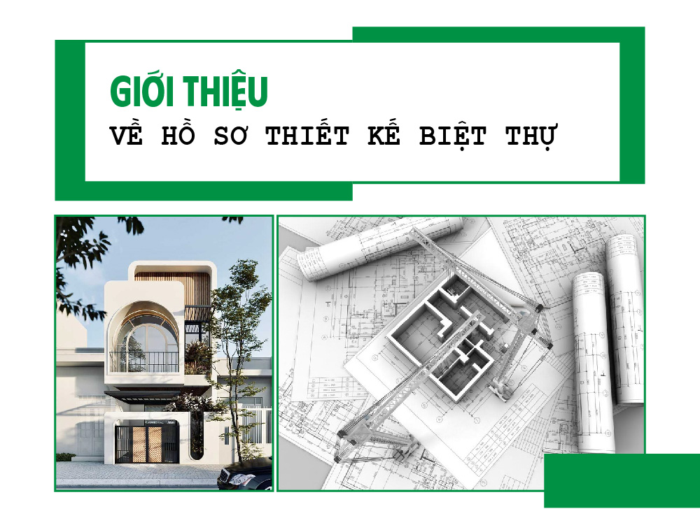 hồ sơ thiết kế biệt thự