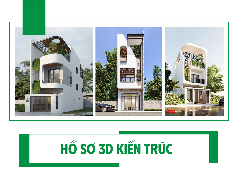 Hồ sơ 3d kiến trúc