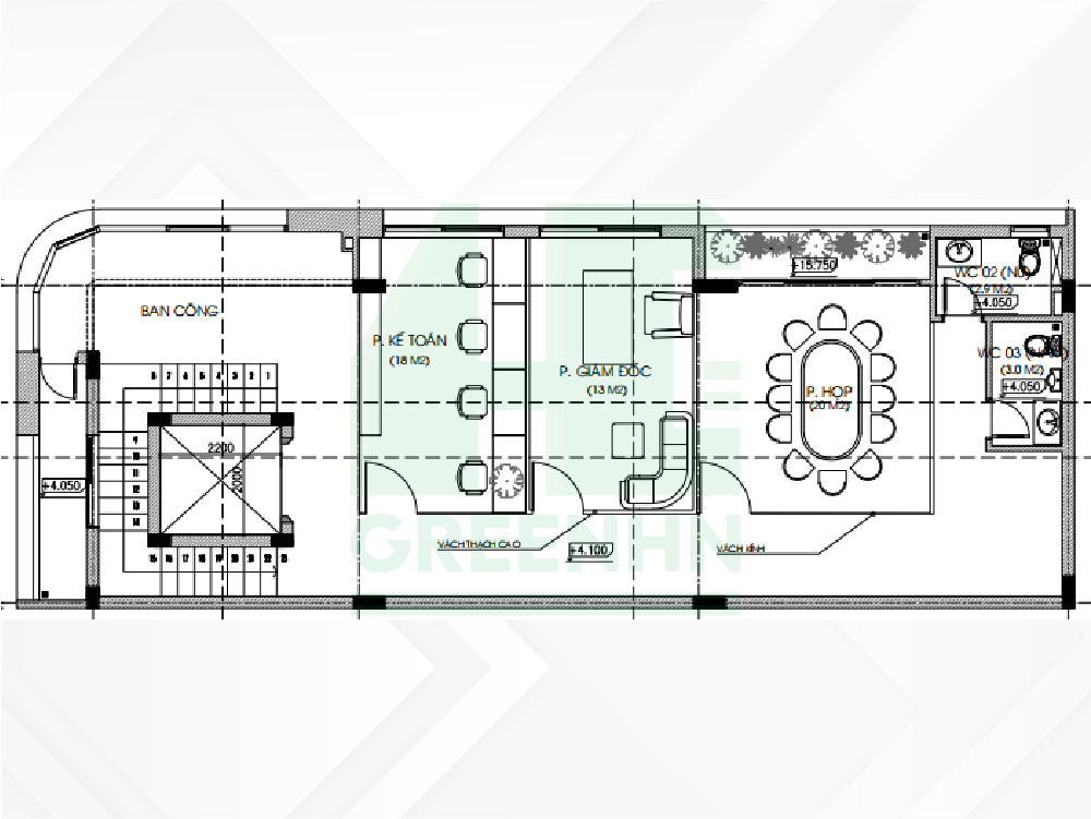 Hồ sơ thiết kế biệt thự hiện đại với mặt bằng tầng1