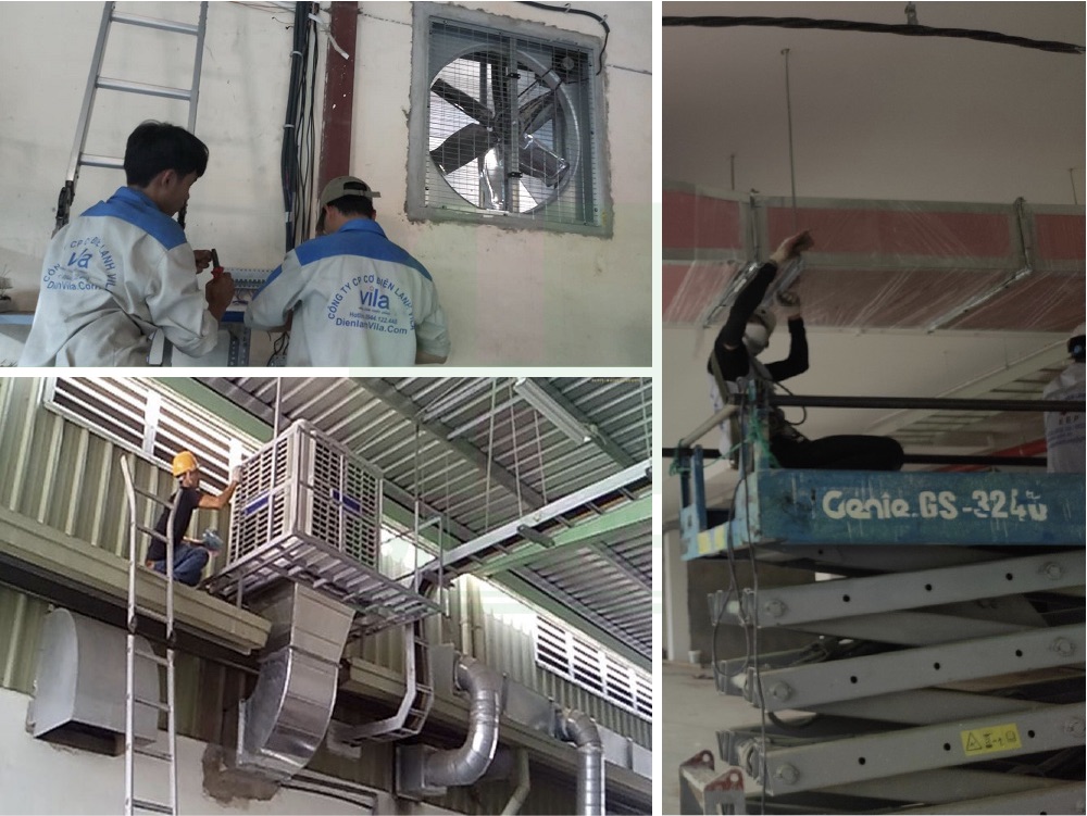 Lắp đặt quạt đuổi gió tầng hầm