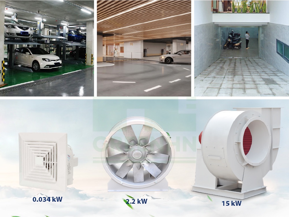 Lựa chọn công suất quạt thông gió phù hợp với quy mô hầm