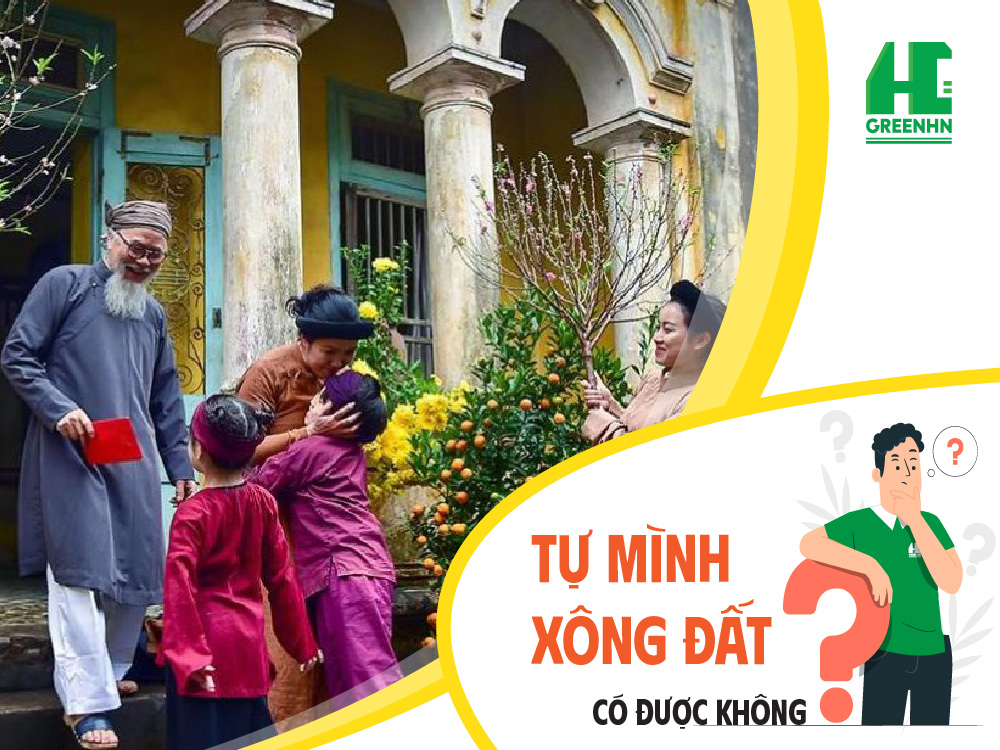 Gia chủ tự mình xông đất có được không?