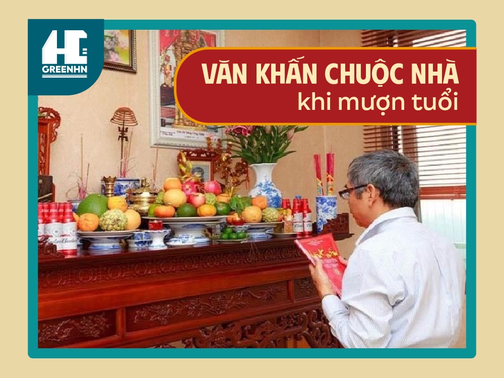 Văn khấn chuộc nhà khu mượn tuổi dùng khi nào?
