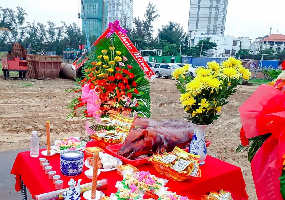 Văn khấn động thổ thu hút tài khí