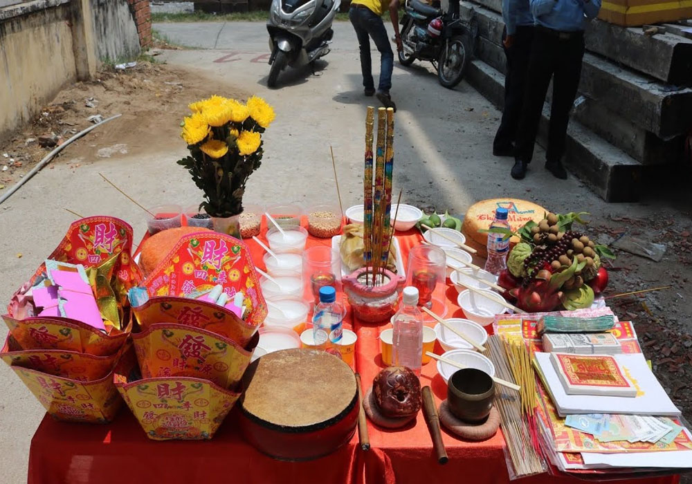 văn khấn cúng động thổ mang may mắn cho gia chủ