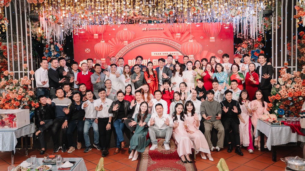Year End Party 2024: Bữa tiệc ấm áp và đầy ý nghĩa của GreenHN