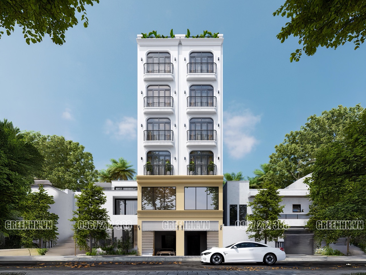 Mô hình xây căn hộ dịch vụ cho thuê