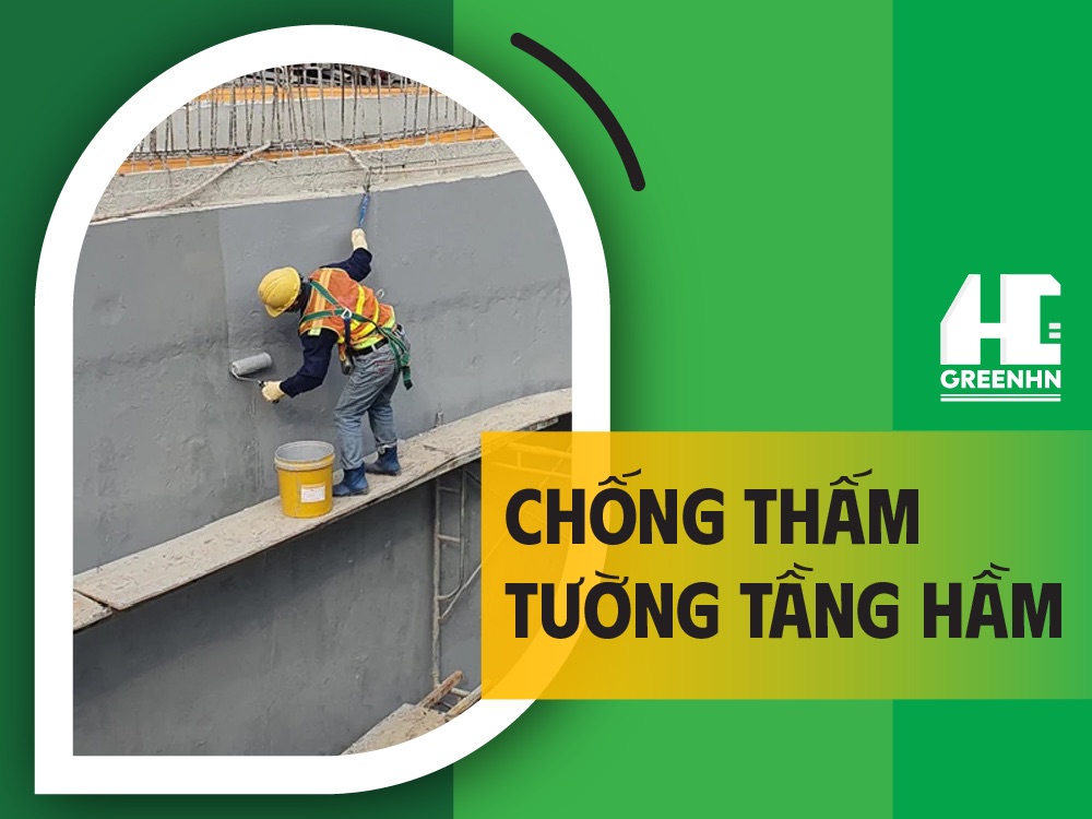 Chống thấm ngược là một biện pháp chống thấm tường tầng hầm hiệu quả
