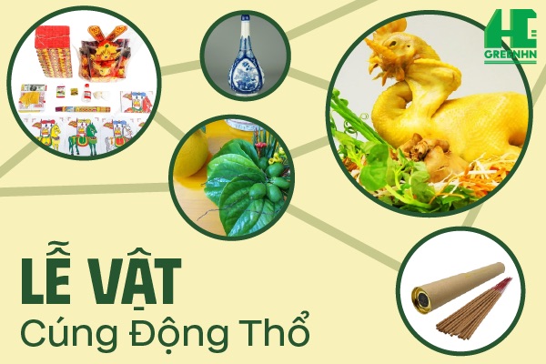 Chuẩn Bị Lễ Vật Cúng Động Thổ Đúng - Đủ - Chuẩn Phong Thủy