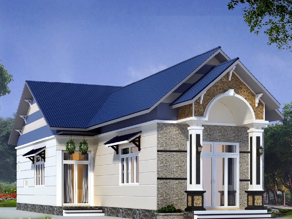 Nhà cấp 4 mái tôn
