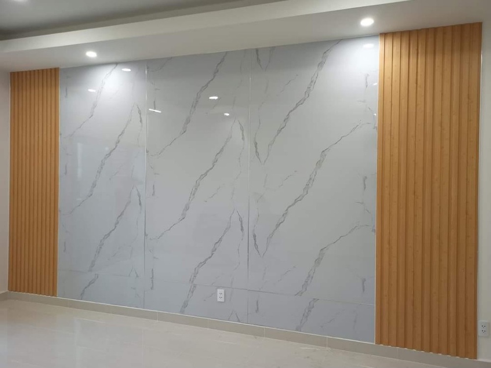 Vật liệu thông minh trong trang trí nội thất - Tấm nhựa PVC vân đá