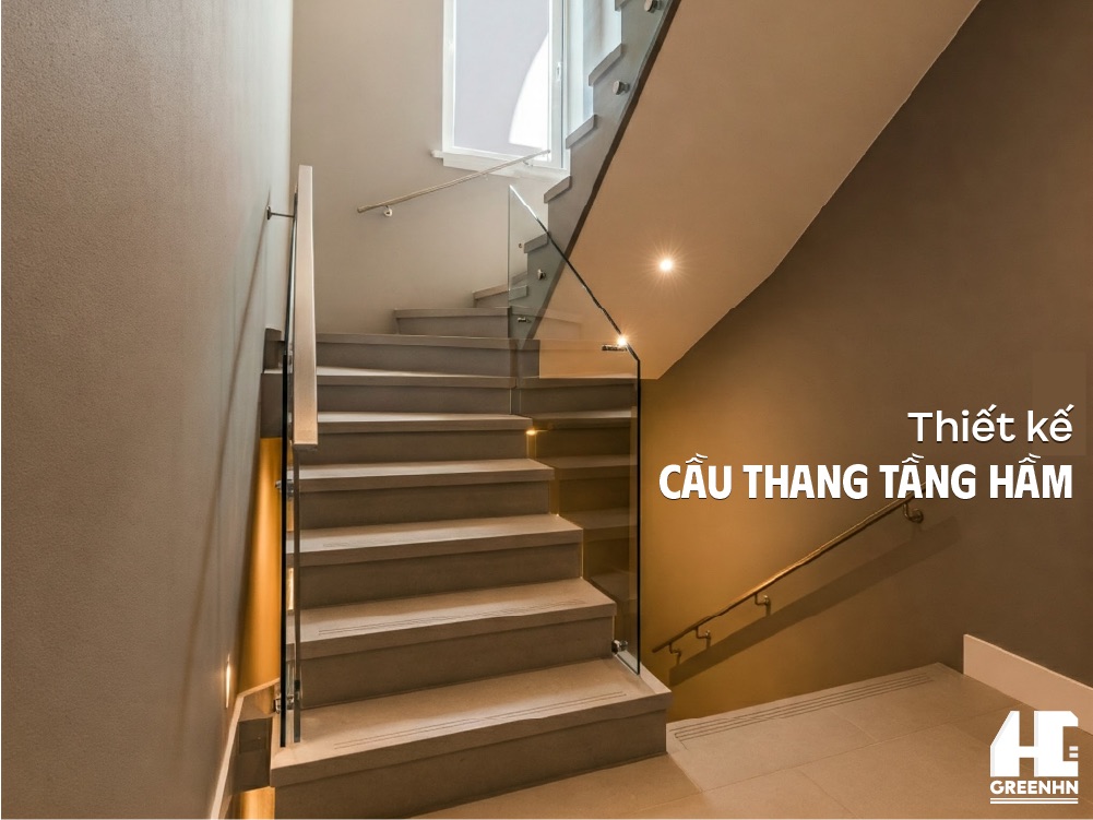Cầu thang tầng hầm