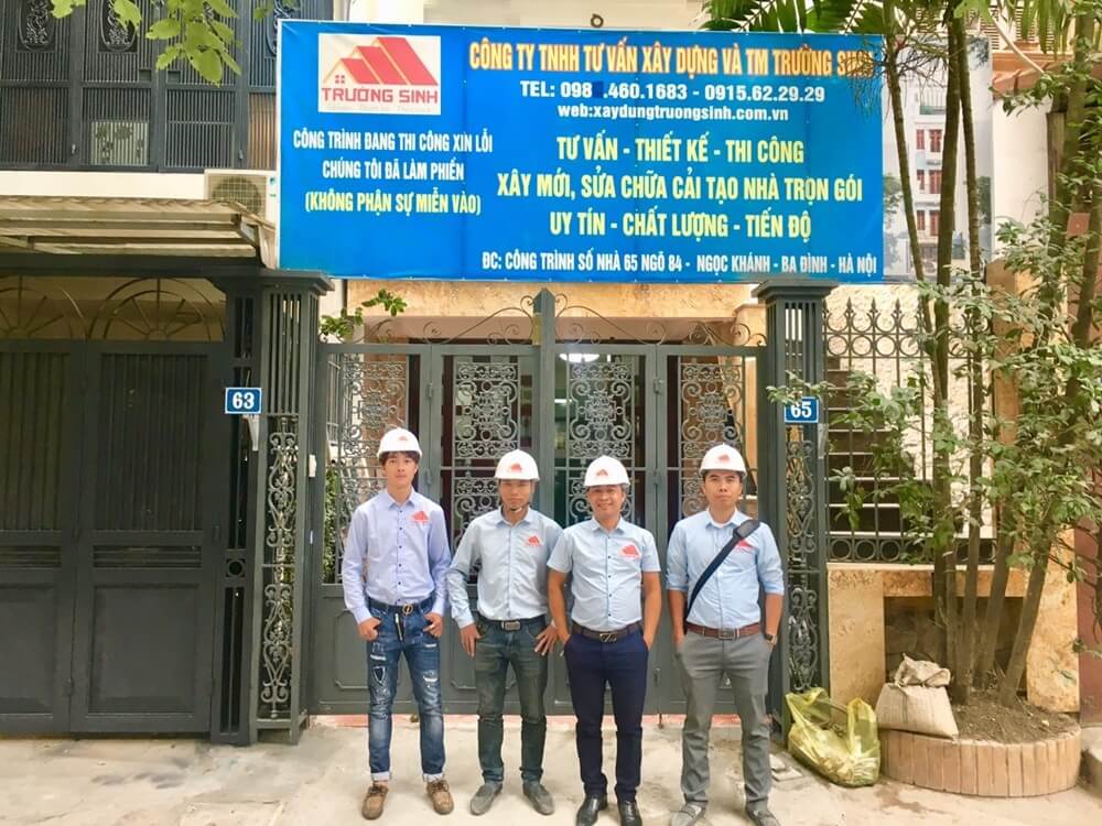 Top 10 nhà thầu xây dựng giá cạnh tranh - Trường Sinh