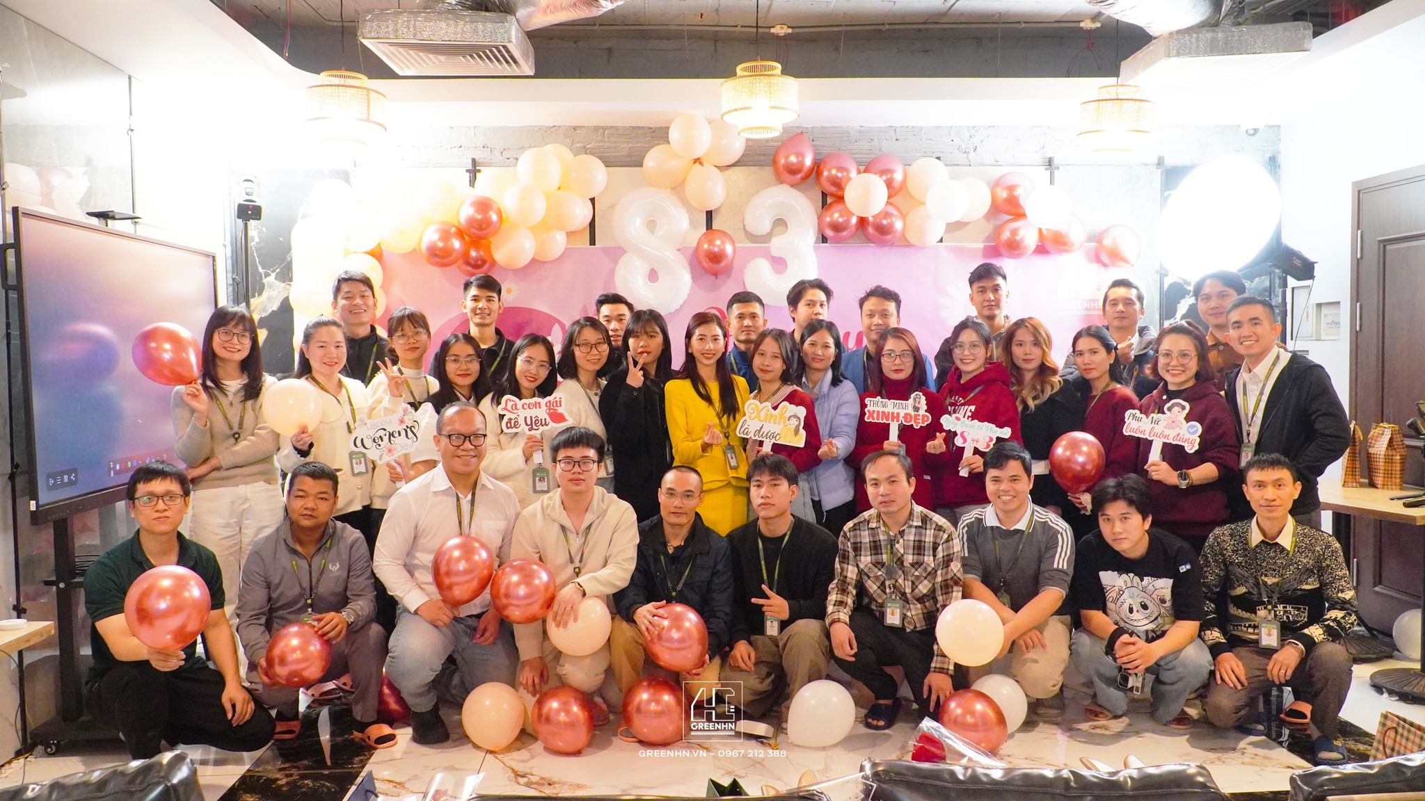 Chương Trình Chào Mừng Ngày Quốc Tế Phụ Nữ 08.03.2025 Tại GreenHN: Hành Trình Cảm Xúc Và Gắn Kết