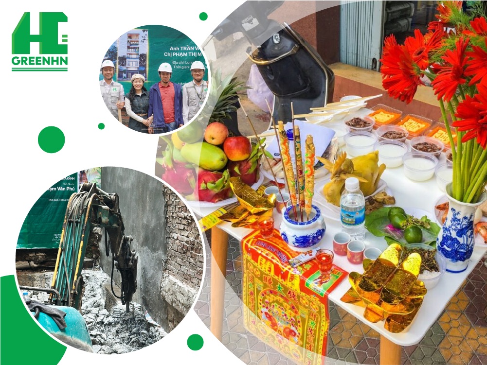 Nghi thức cúng động thổ hơp phong thủy