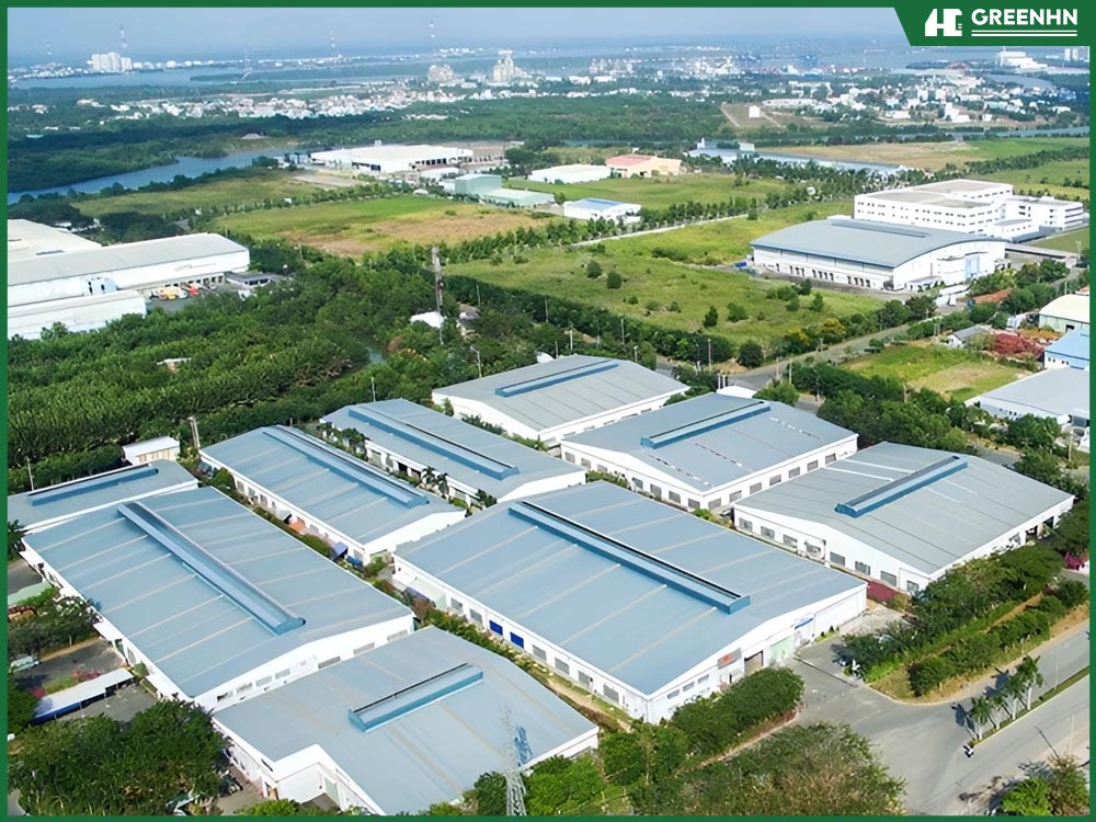 xin phép xây dựng trong khu công nghiệp có kho khăn hay koong
